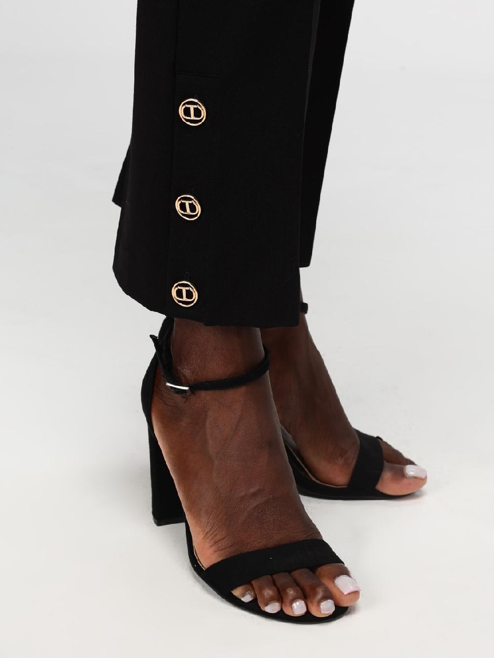 Giglio Pantalone Twinset In Viscosa