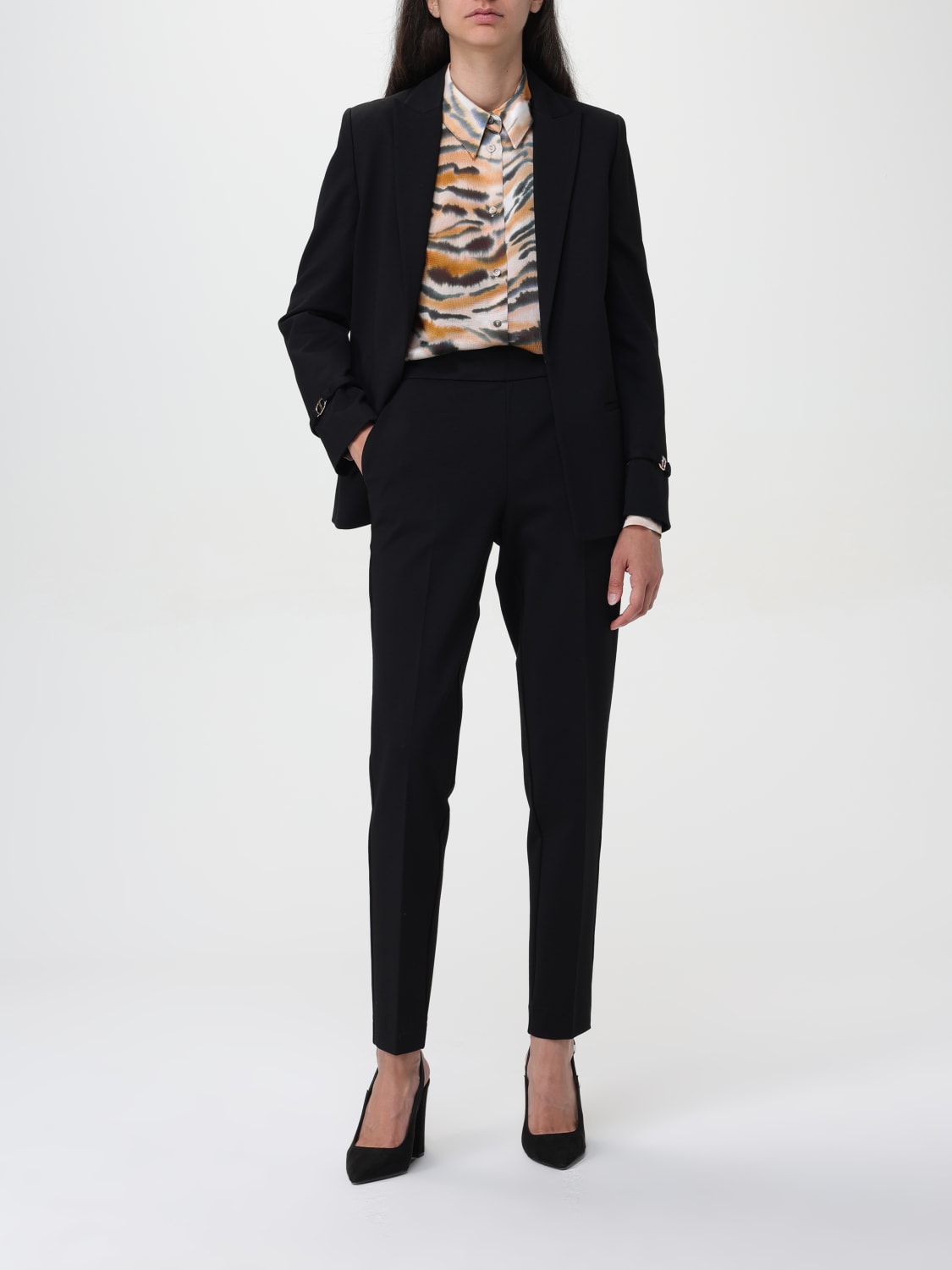 Giglio Pantalone Twinset In Viscosa