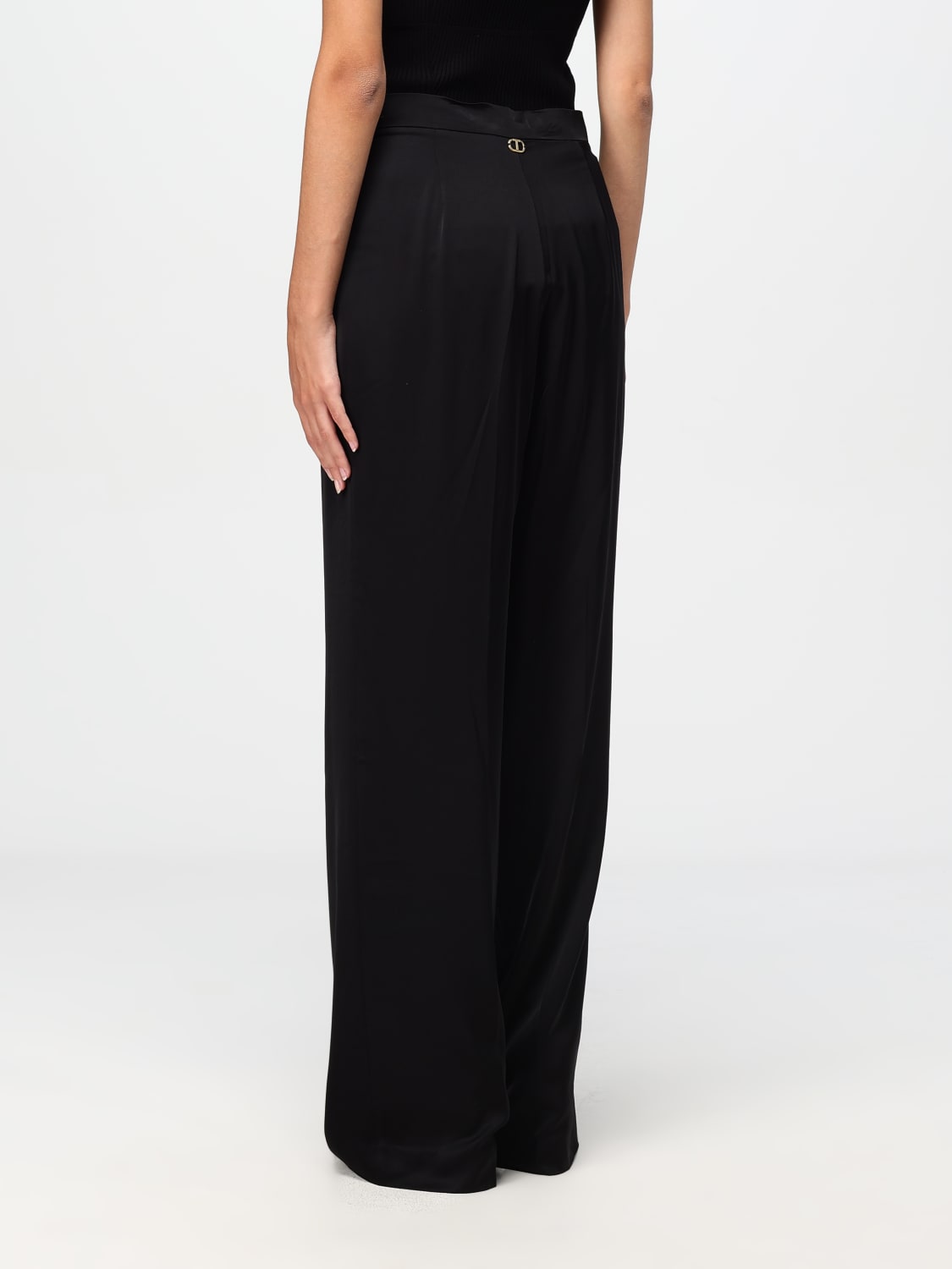 Giglio Pantalone Twinset In Viscosa