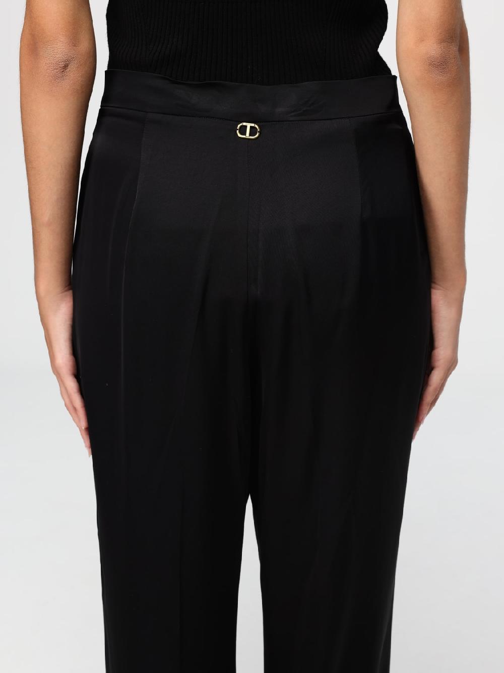 Giglio Pantalone Twinset In Viscosa