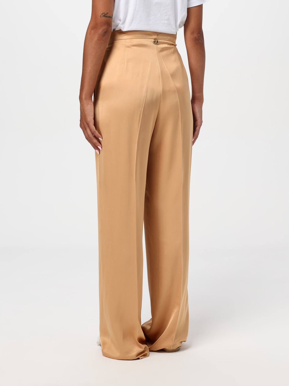 Giglio Pantalone Twinset In Viscosa