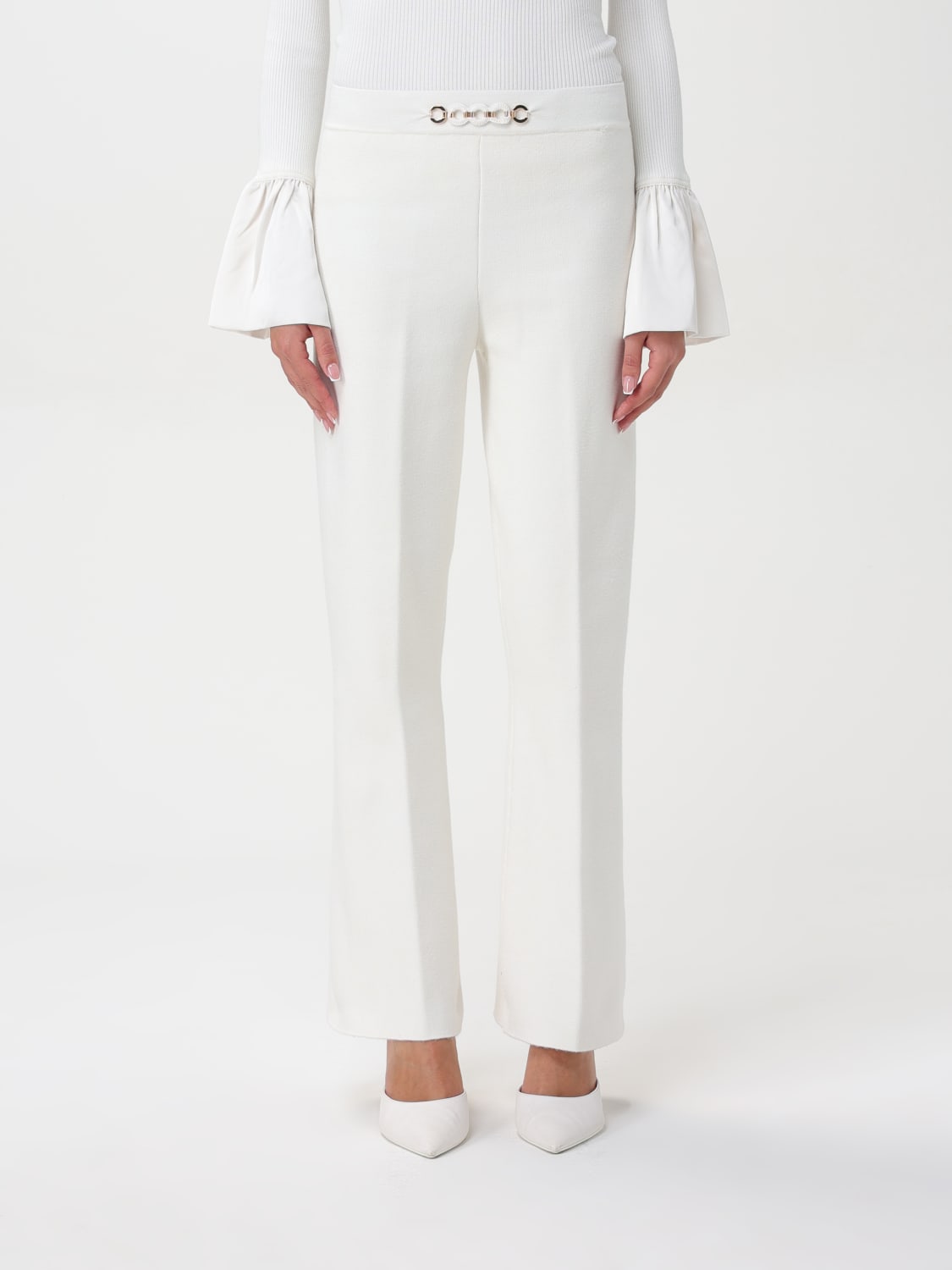 Giglio Pantalone Twinset in viscosa
