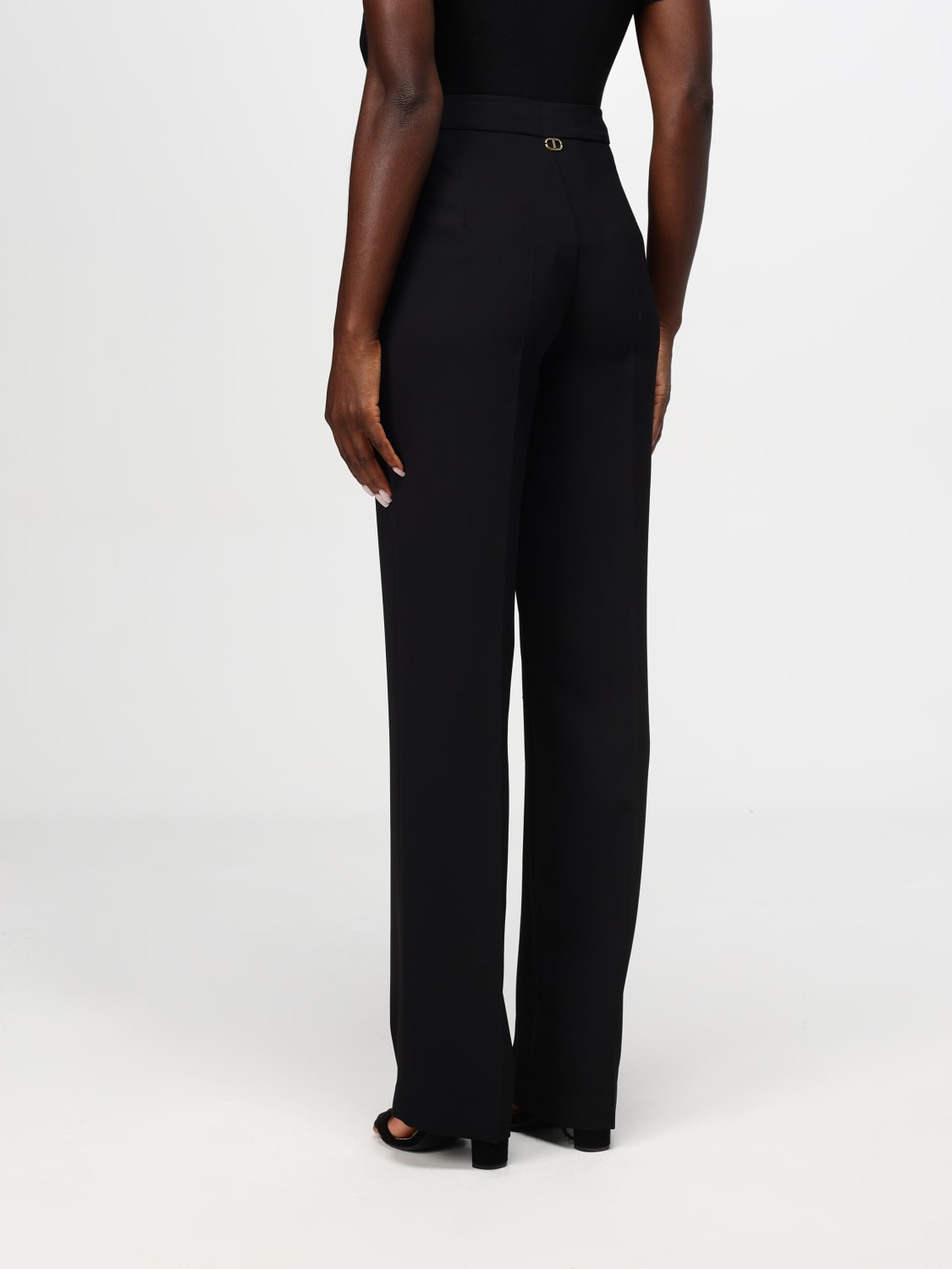 Giglio Pantalone Twinset In Viscosa