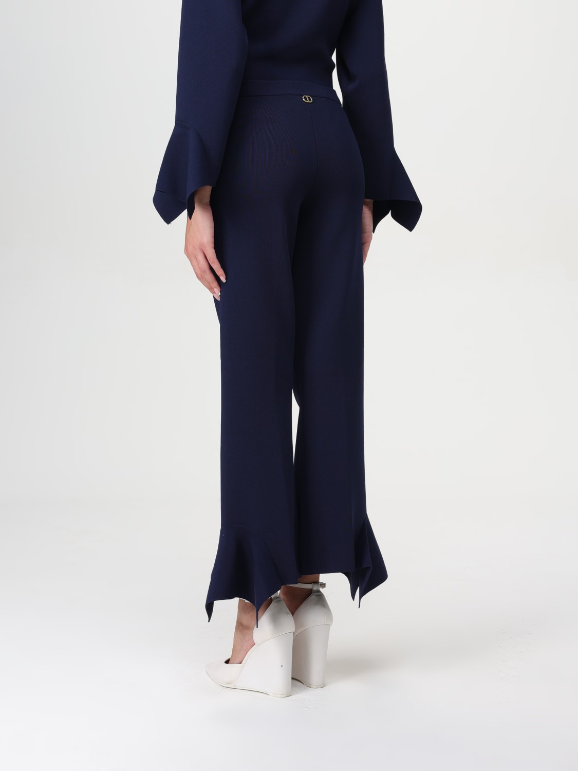 Giglio Pantalone Twinset In Viscosa