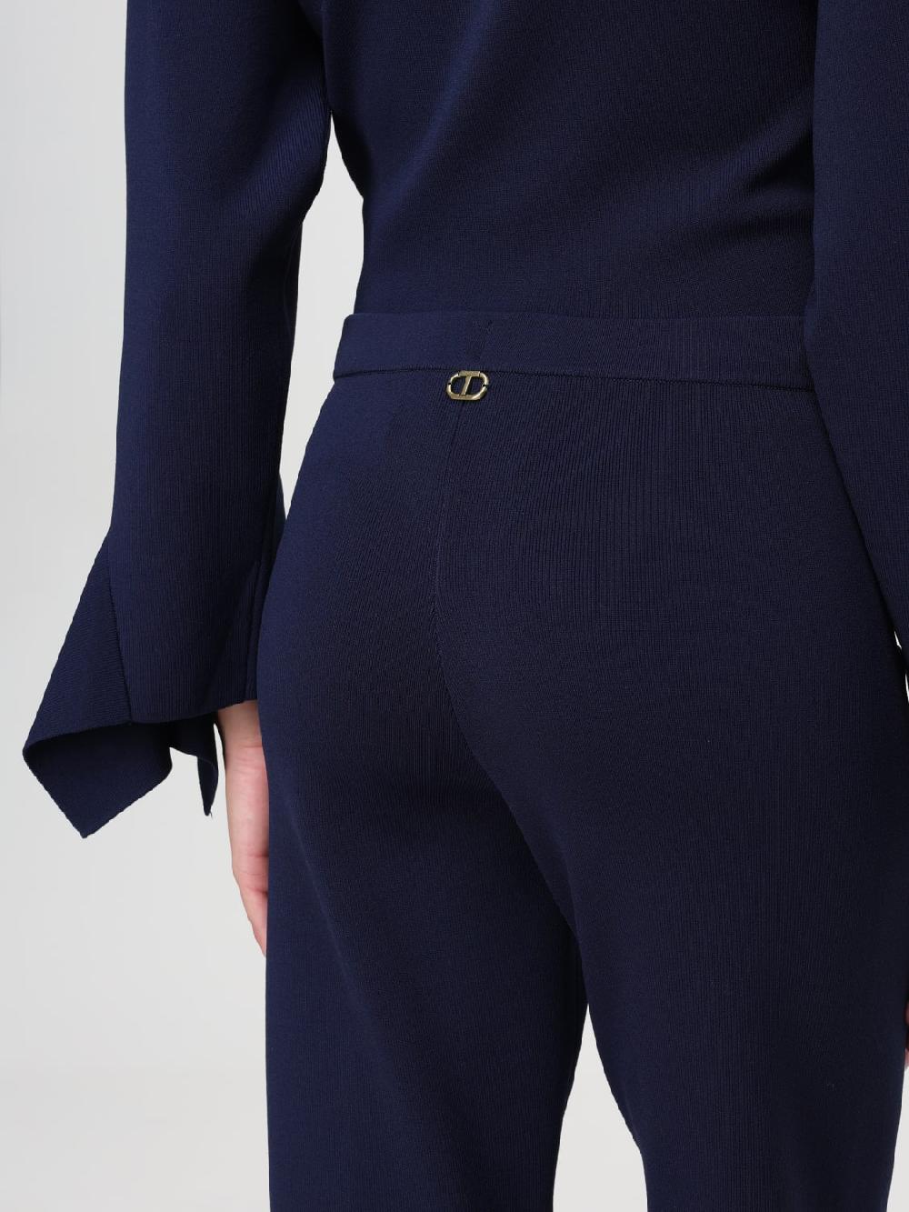 Giglio Pantalone Twinset In Viscosa