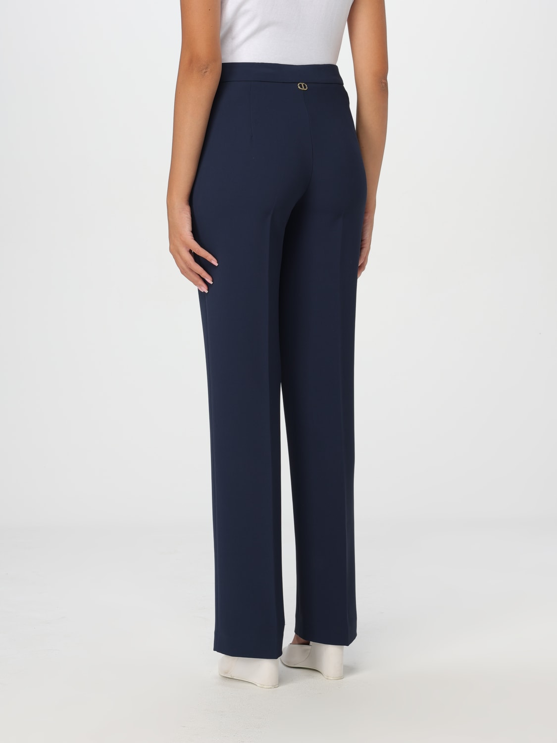Giglio Pantalone Twinset In Viscosa