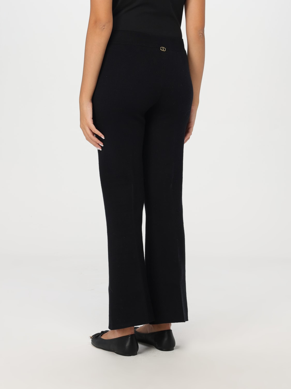 Giglio Pantalone Twinset In Viscosa