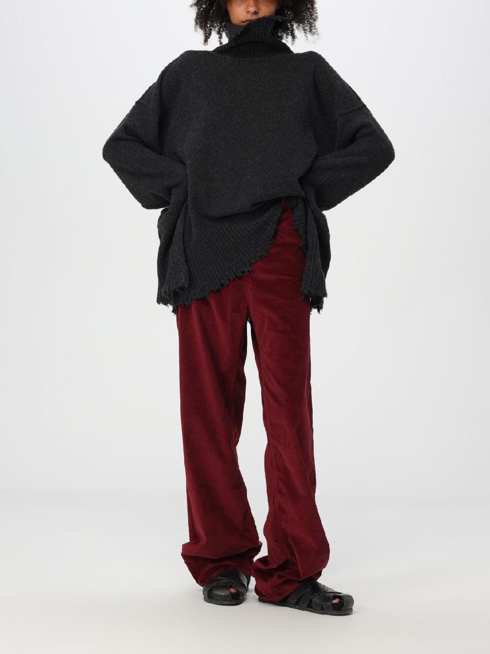 Giglio Pantalone Uma Wang In Velluto