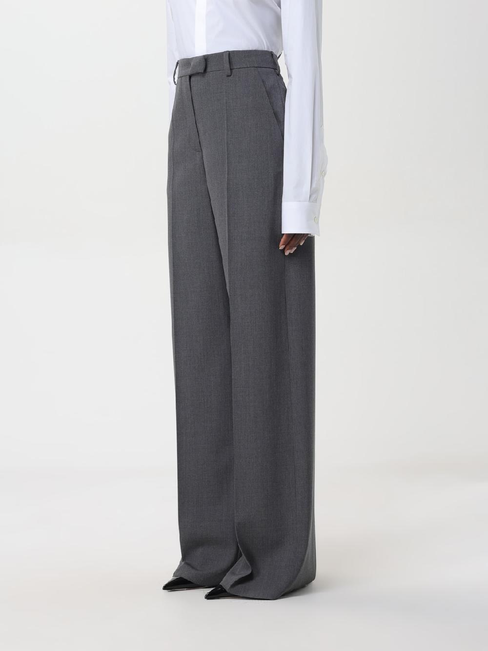 Giglio Pantalone Valentino In Lana Vergine