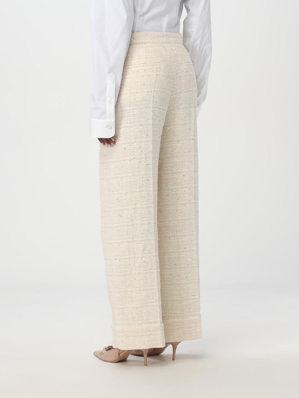 Giglio Pantalone Valentino In Misto Cotone