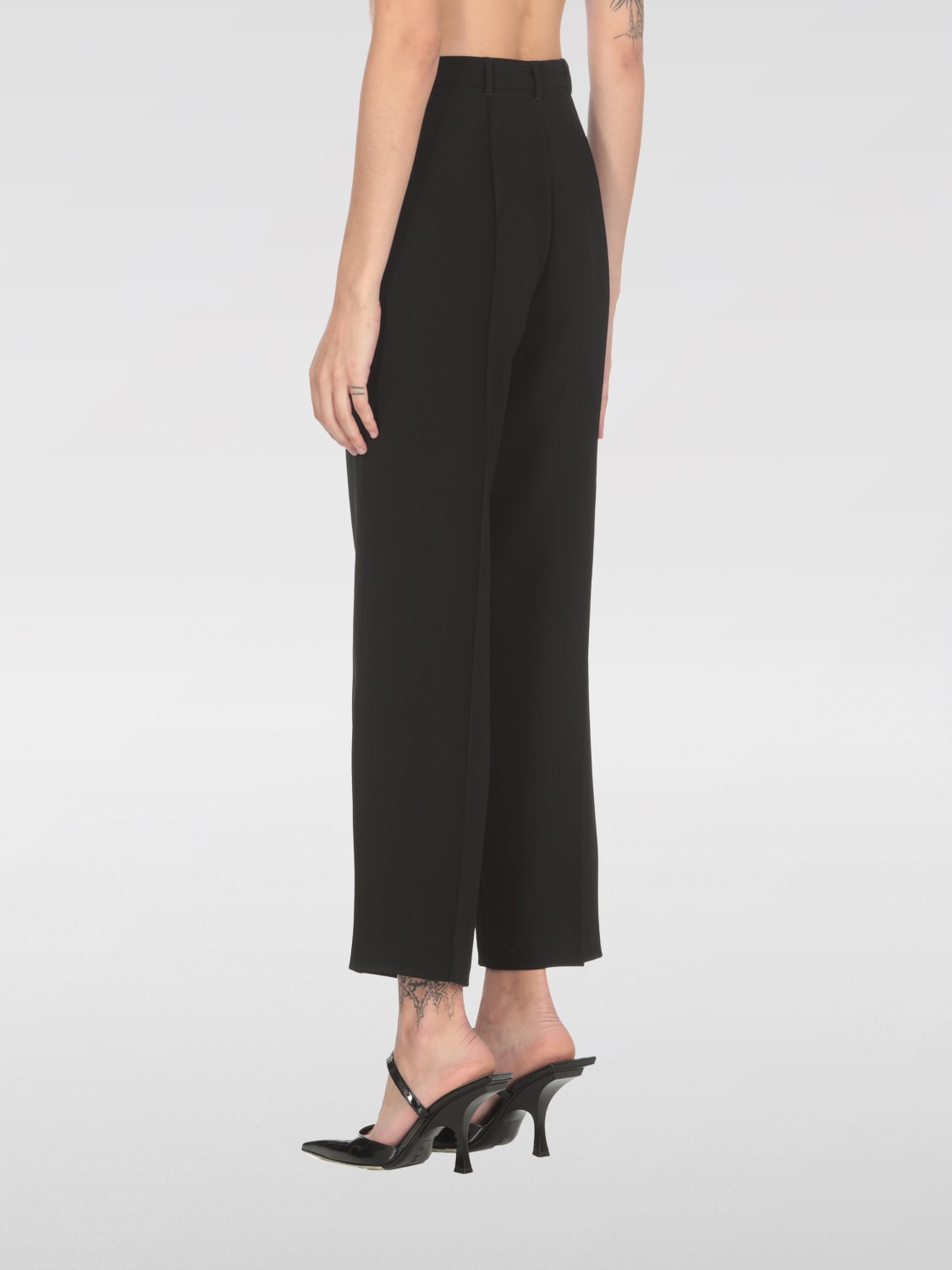 Giglio Pantalone Viola 'S Max Mara In Triacetato