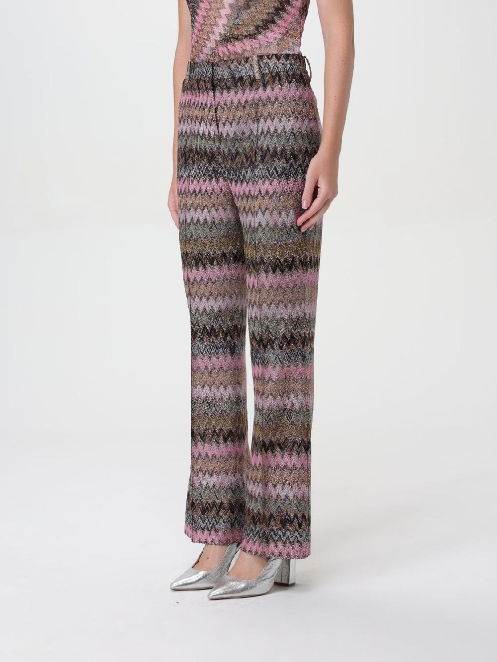 Giglio Pantaloni A Zig Zag Missoni