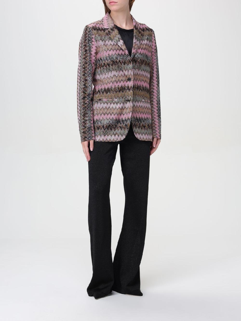 Giglio Pantaloni Dritti Con Glitter Missoni
