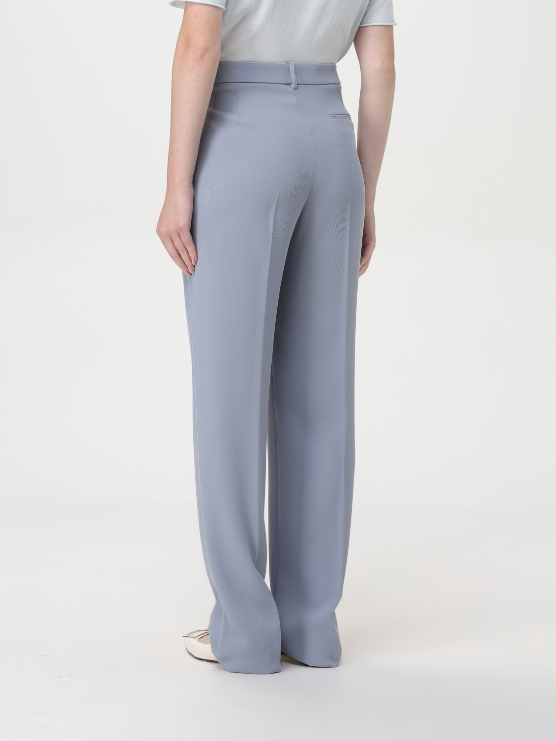 Giglio Pantaloni In Tecno Gabardine Emporio Armani