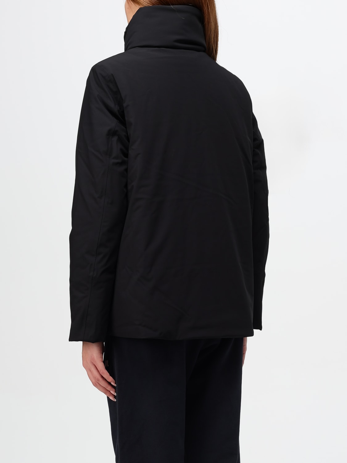 Giglio Parka K-Way In Nylon Con Logo