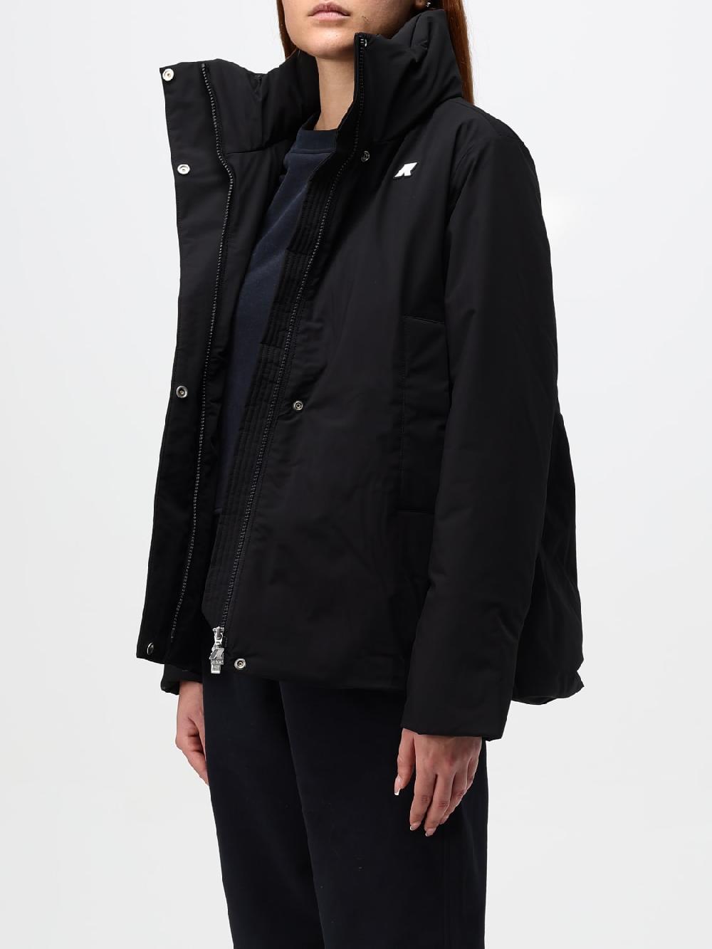 Giglio Parka K-Way In Nylon Con Logo