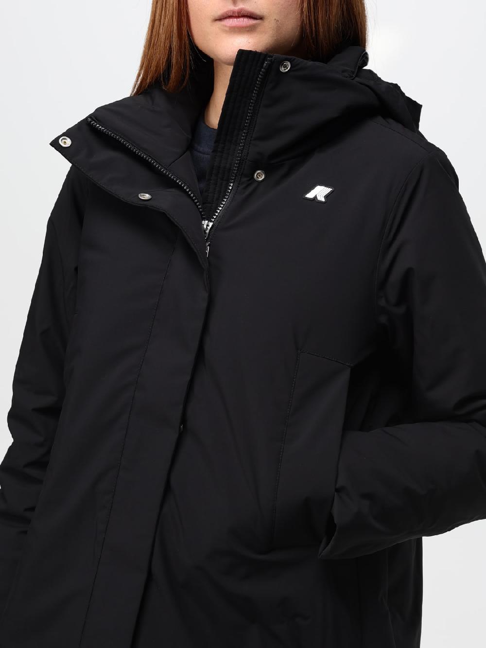 Giglio Parka K-Way In Nylon Con Logo