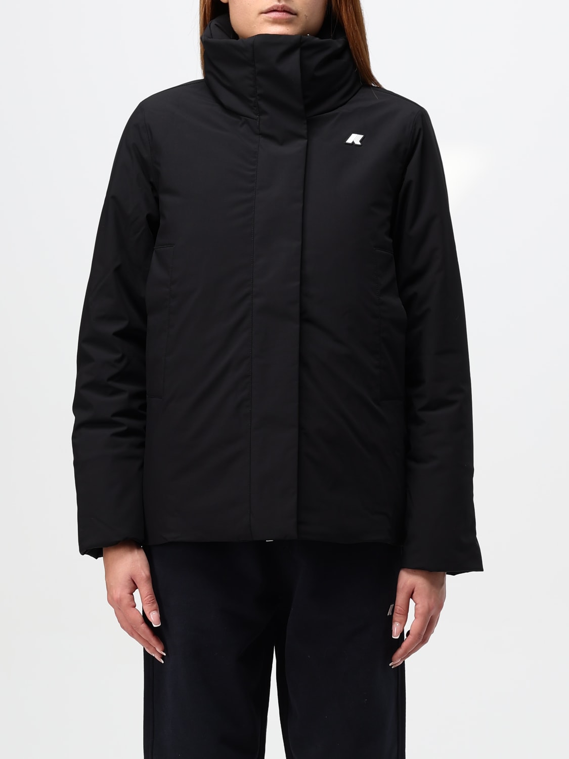 Giglio Parka K-Way in nylon con logo
