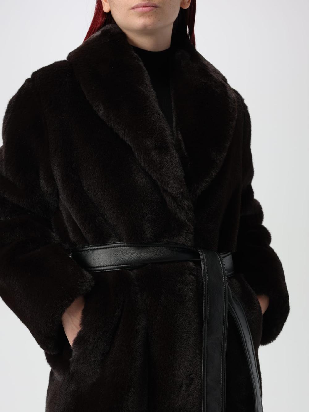 Giglio Pelliccia Pinko In Shearling