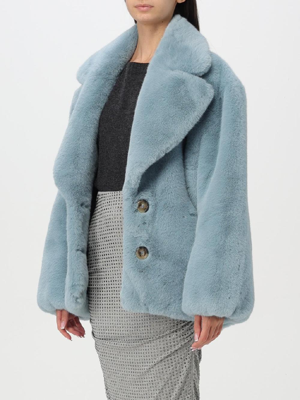Giglio Pelliccia Pinko In Shearling Sintetico