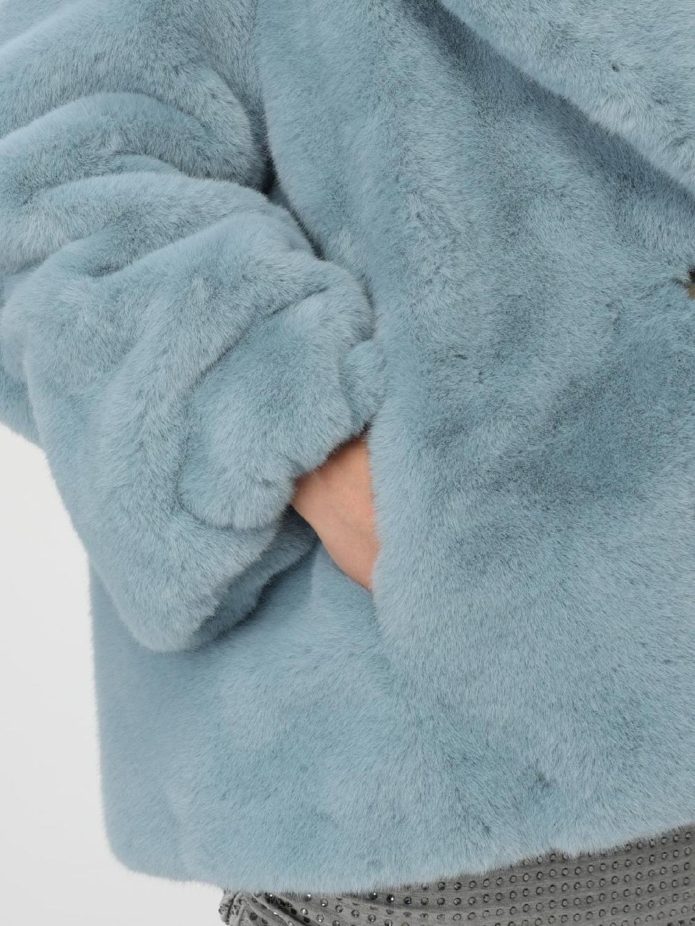 Giglio Pelliccia Pinko In Shearling Sintetico