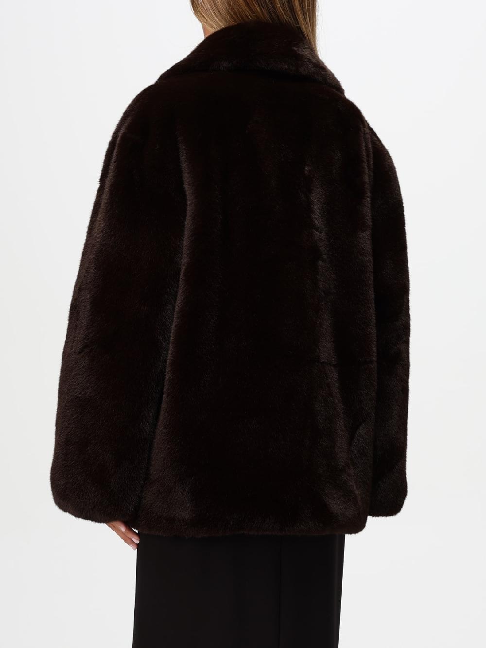 Giglio Pelliccia Pinko In Shearling Sintetico