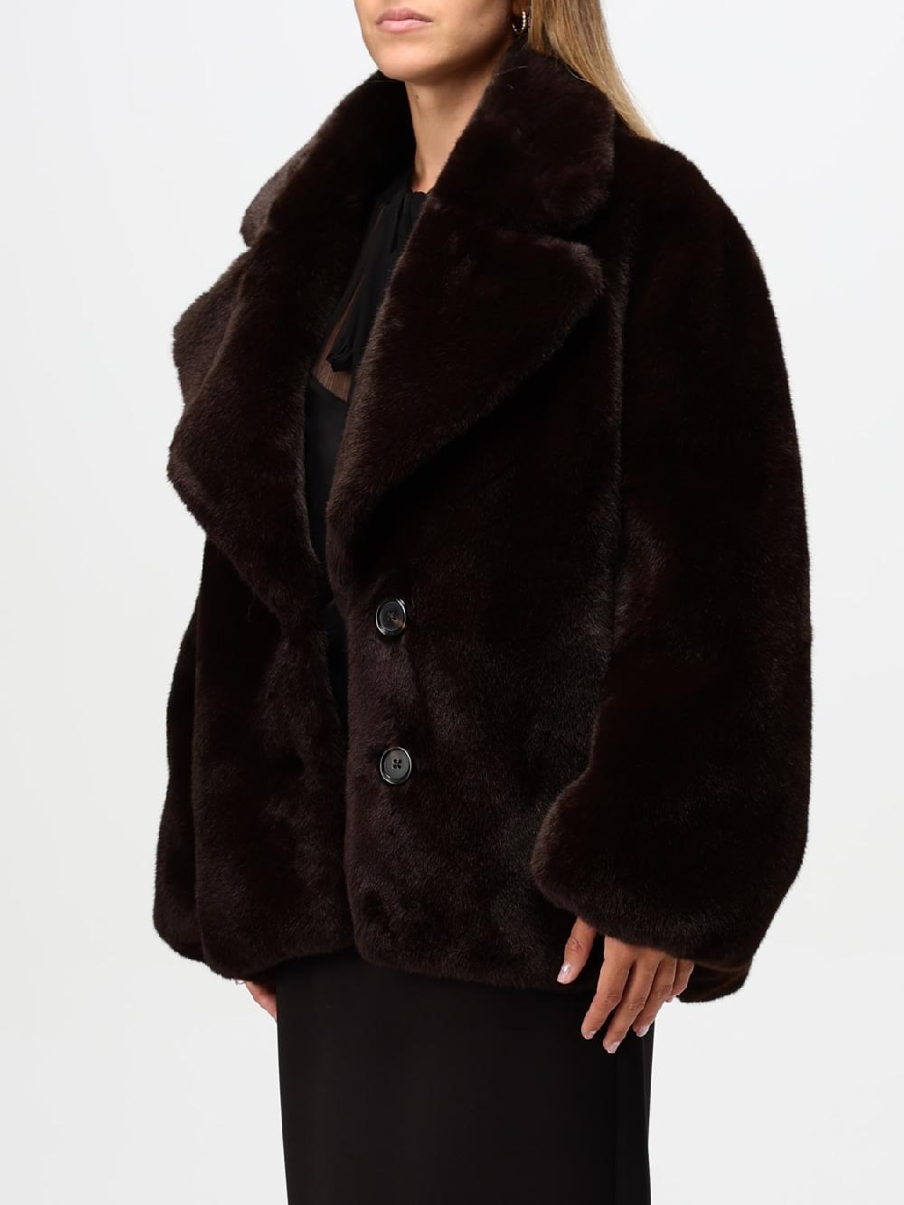 Giglio Pelliccia Pinko In Shearling Sintetico