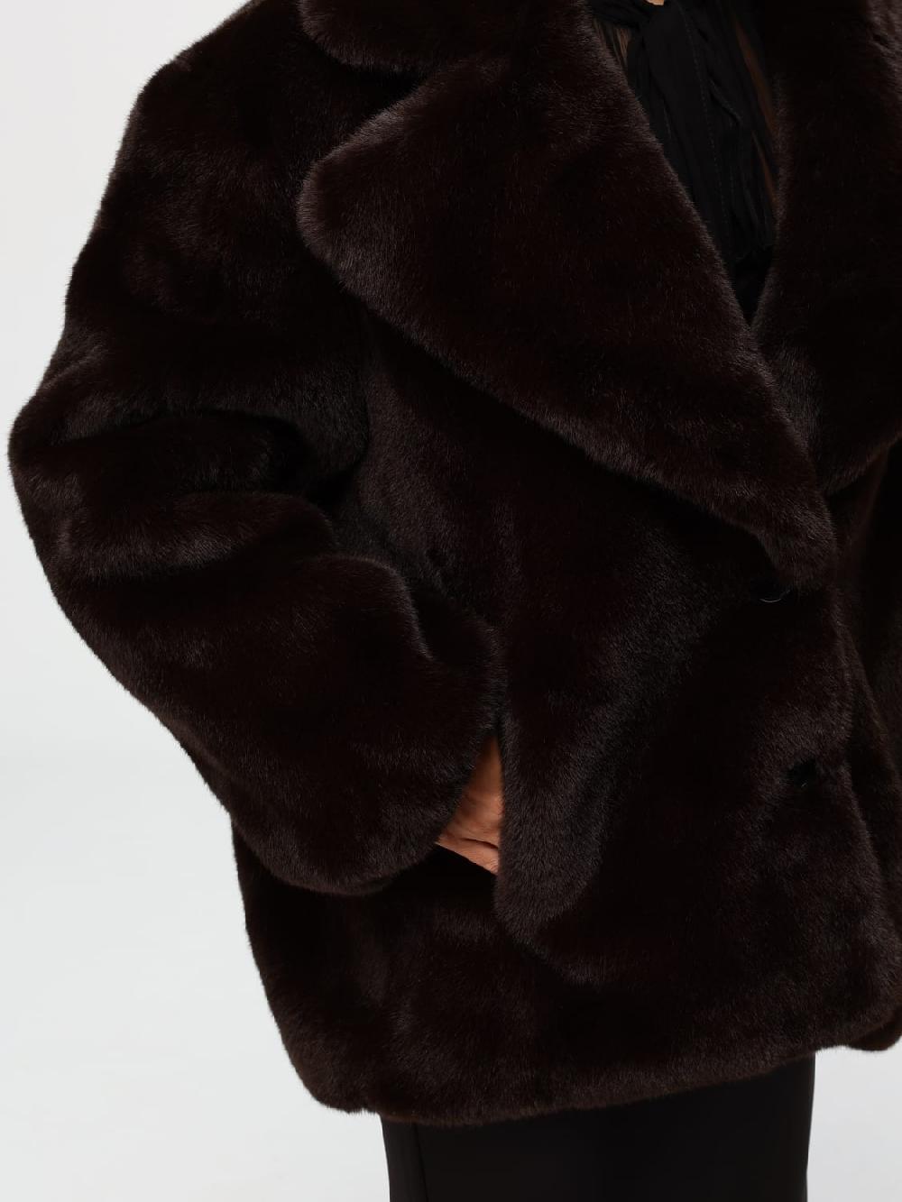 Giglio Pelliccia Pinko In Shearling Sintetico