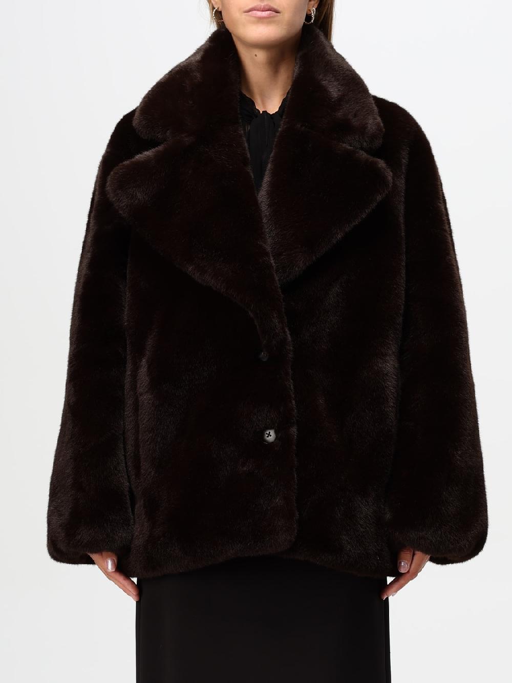 Giglio Pelliccia Pinko in shearling sintetico