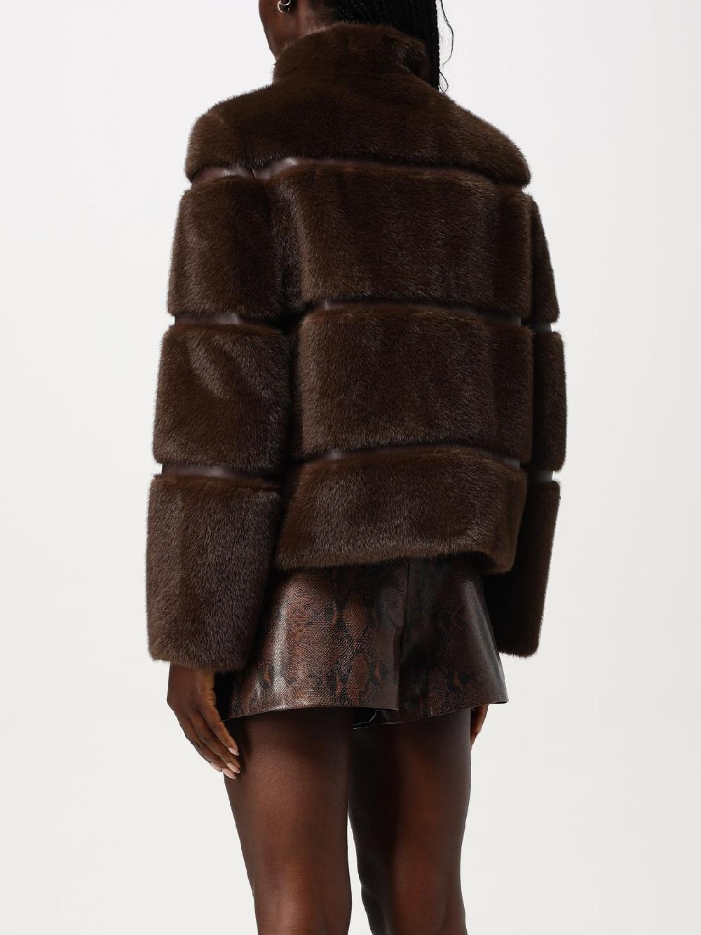 Giglio Pelliccia Twinset In Shearling Sintetico
