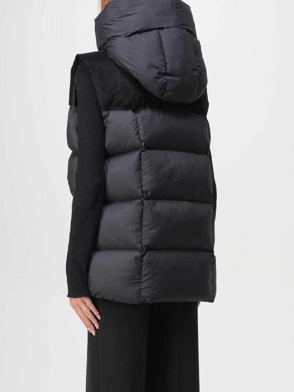 Giglio Piumino A Gilet Con Cappuccio Pinko