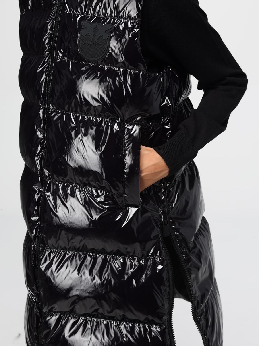 Giglio Piumino A Gilet Lungo Pinko