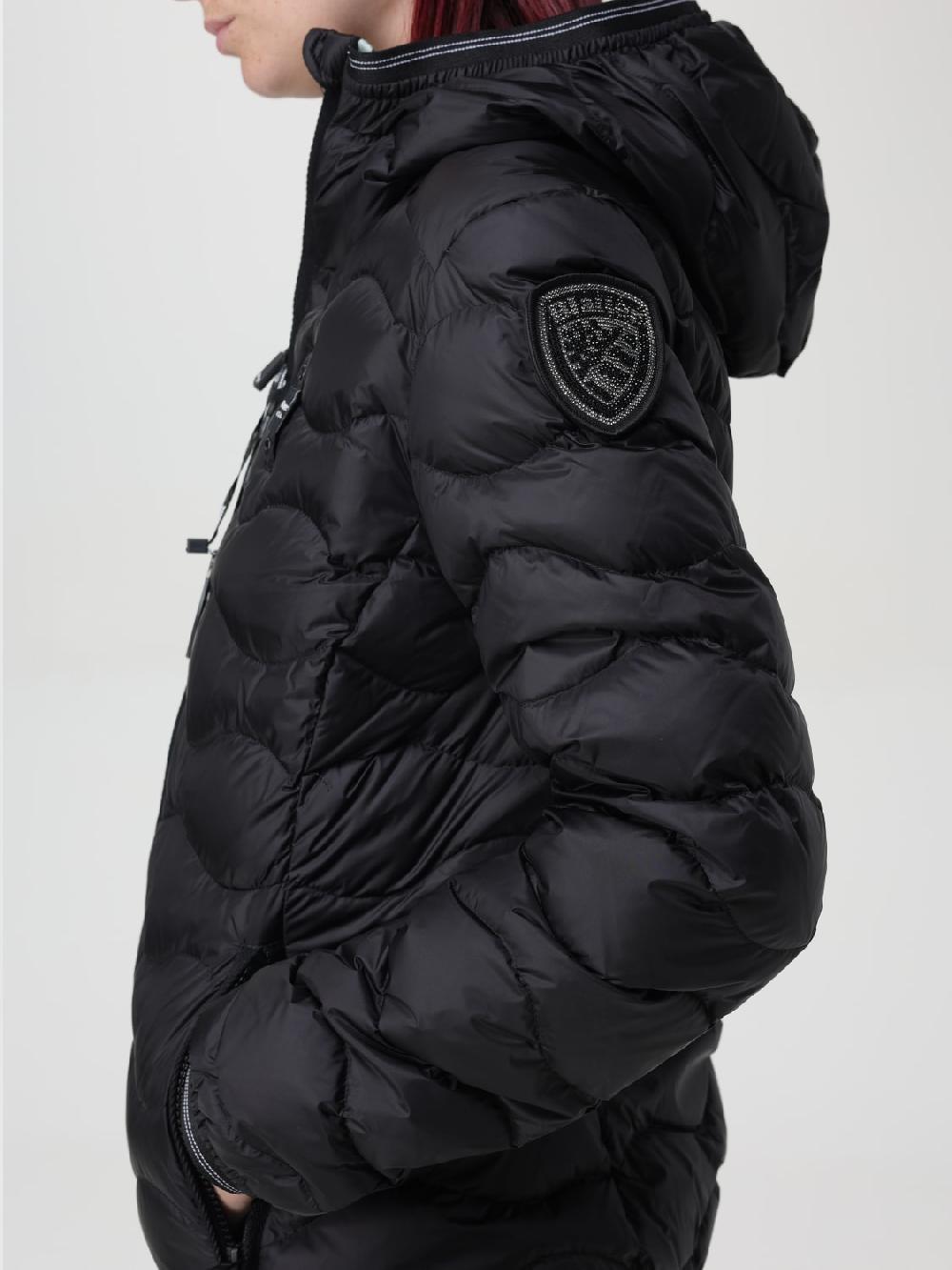 Giglio Piumino Blauer In Nylon Trapuntato