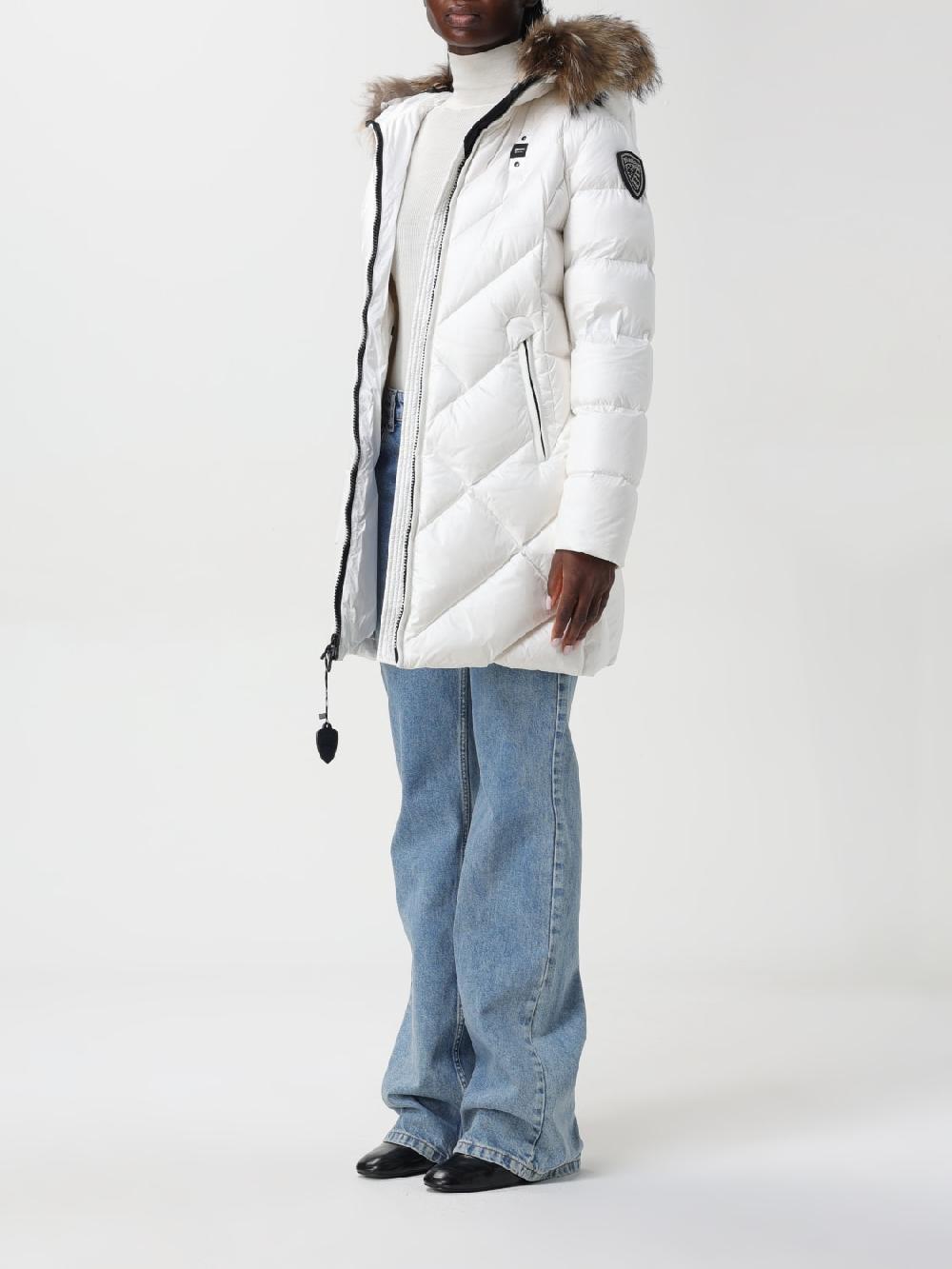 Giglio Piumino Blauer In Nylon Trapuntato
