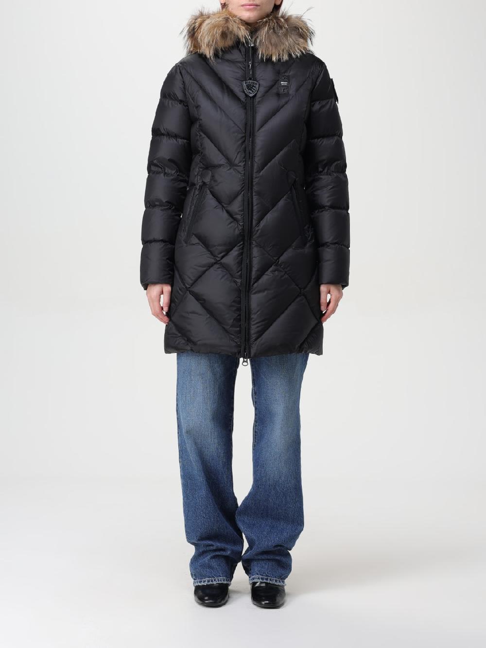 Giglio Piumino Blauer in nylon trapuntato