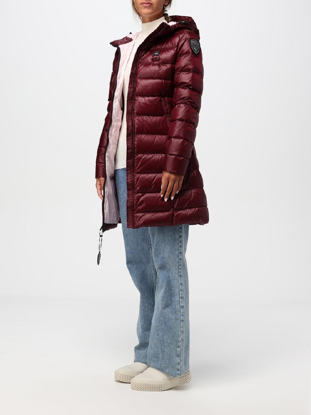 Giglio Piumino Blauer In Nylon Trapuntato