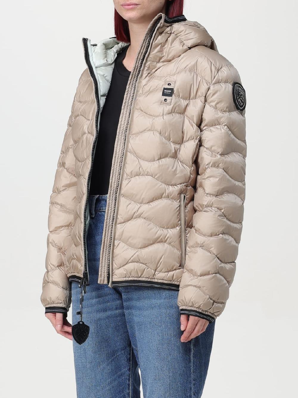 Giglio Piumino Blauer In Nylon Trapuntato