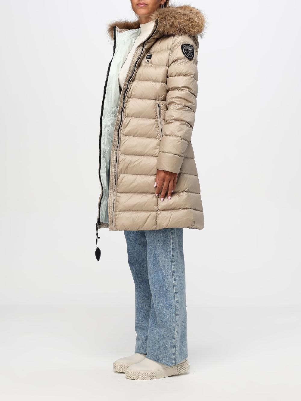 Giglio Piumino Blauer In Nylon Trapuntato