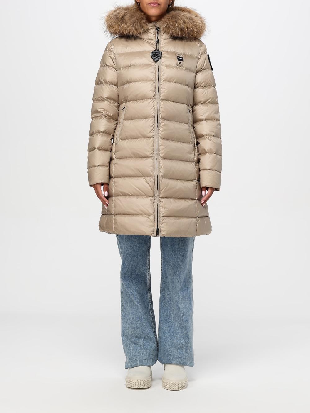 Giglio Piumino Blauer in nylon trapuntato