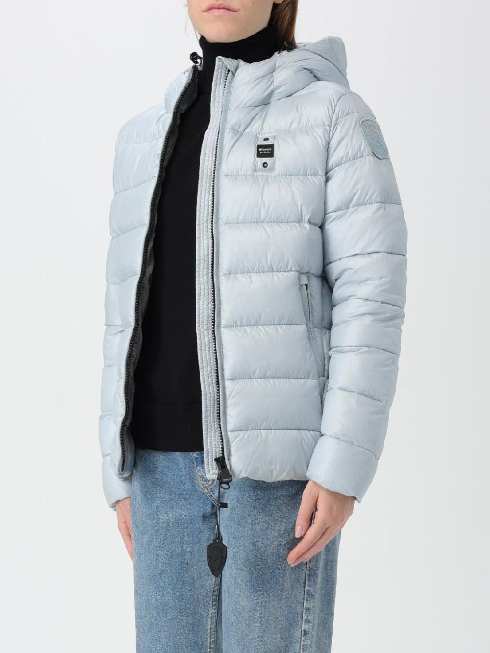 Giglio Piumino Blauer In Nylon Trapuntato