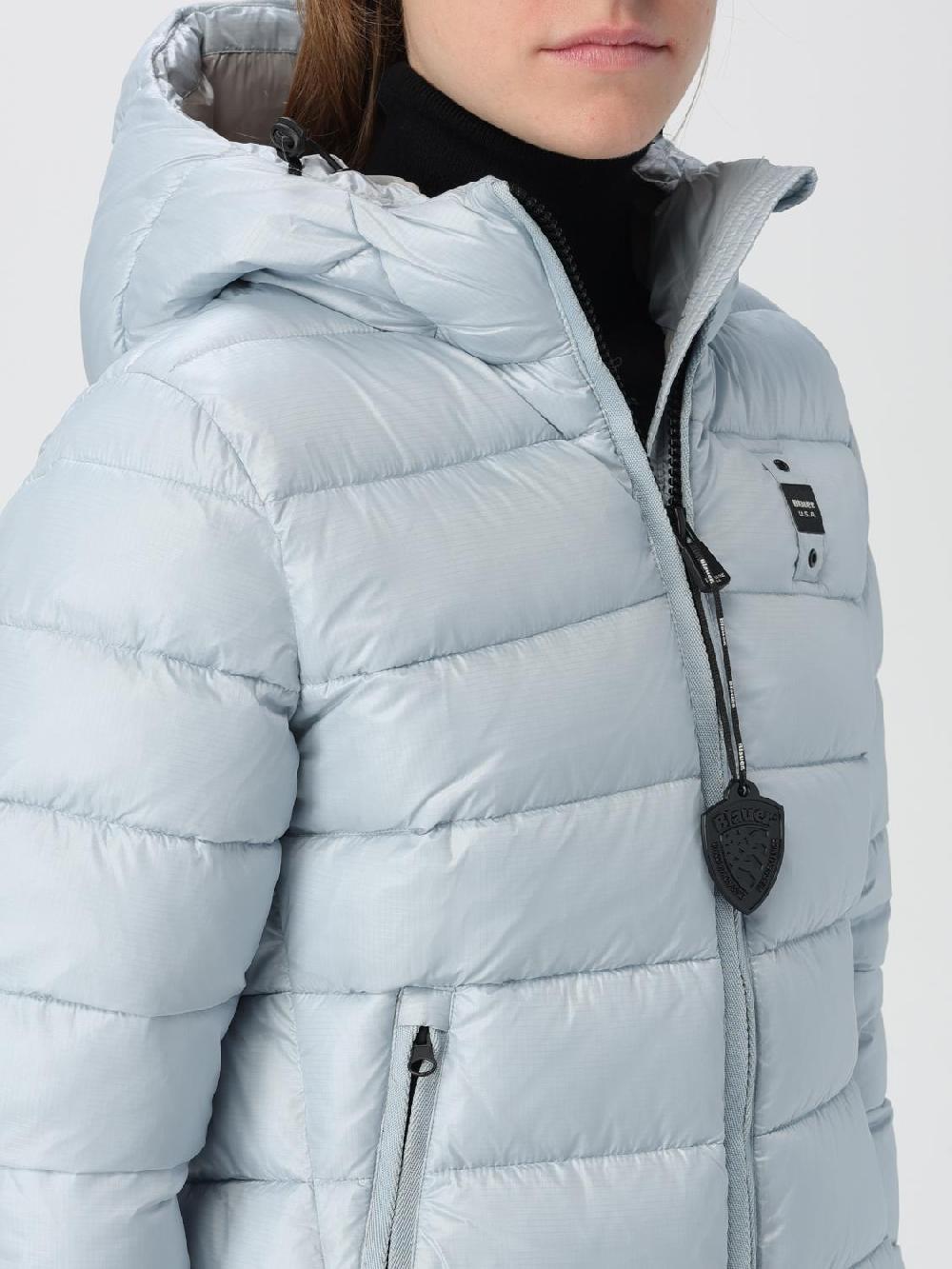Giglio Piumino Blauer In Nylon Trapuntato