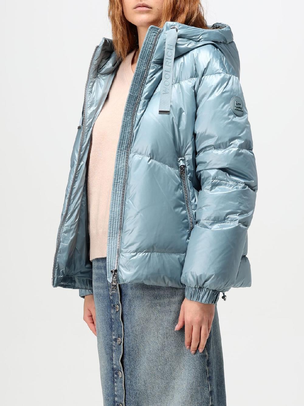Giglio Piumino Con Cappuccio In Nylon Woolrich