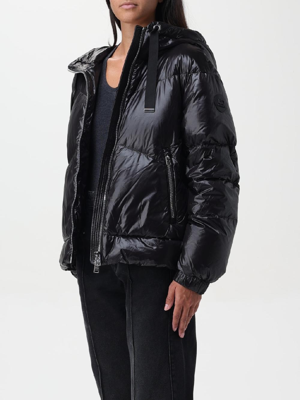 Giglio Piumino Con Cappuccio In Nylon Woolrich