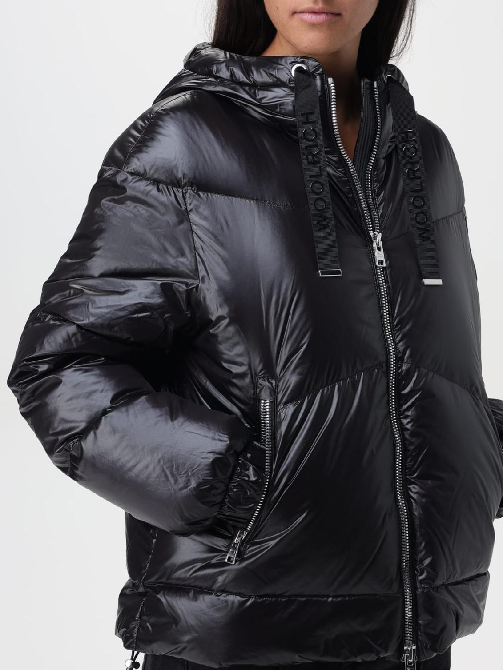 Giglio Piumino Con Cappuccio In Nylon Woolrich