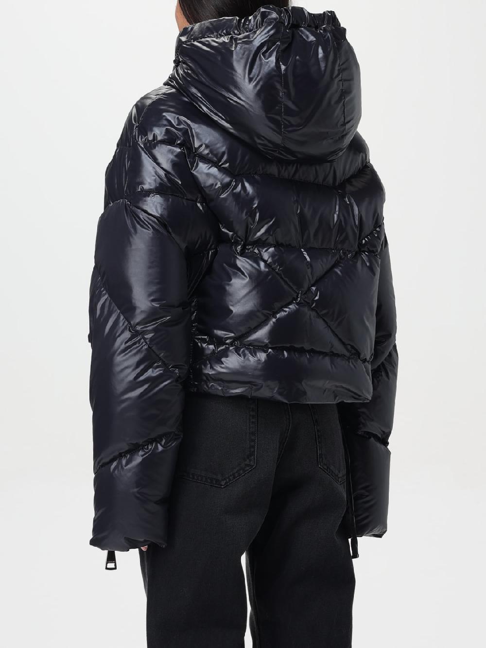 Giglio Piumino Crop Khrisjoy In Nylon Lucido