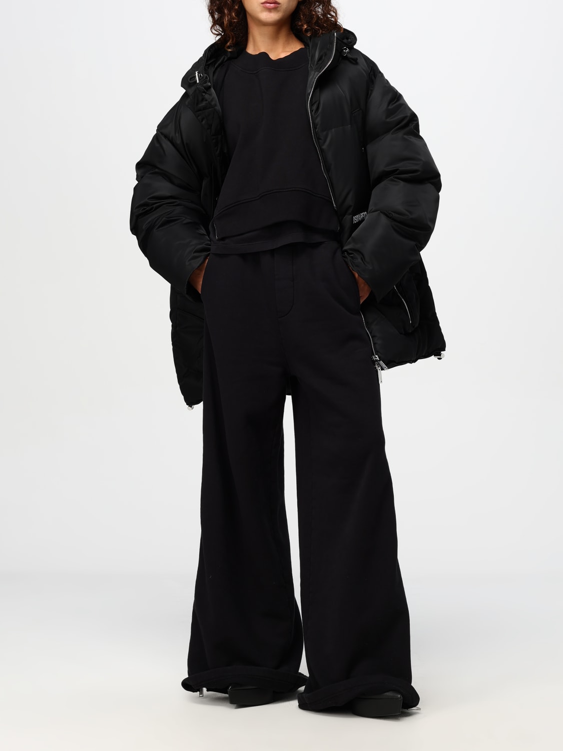 Giglio Piumino Dsquared2 In Nylon Trapuntato