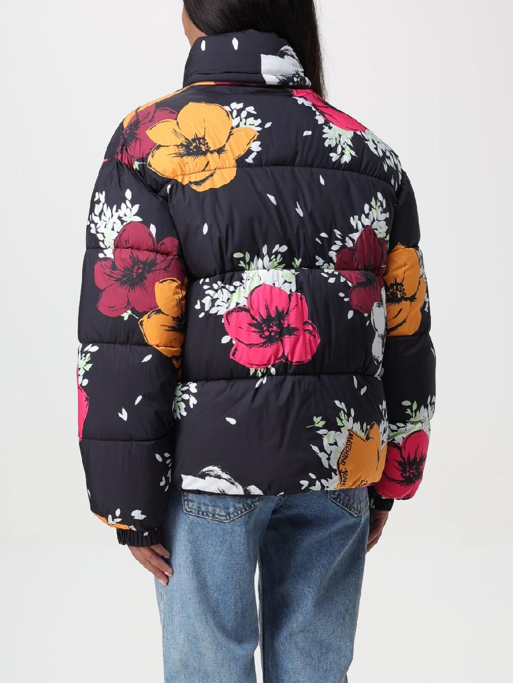 Giglio Piumino Imbottito Floreale Moschino Jeans