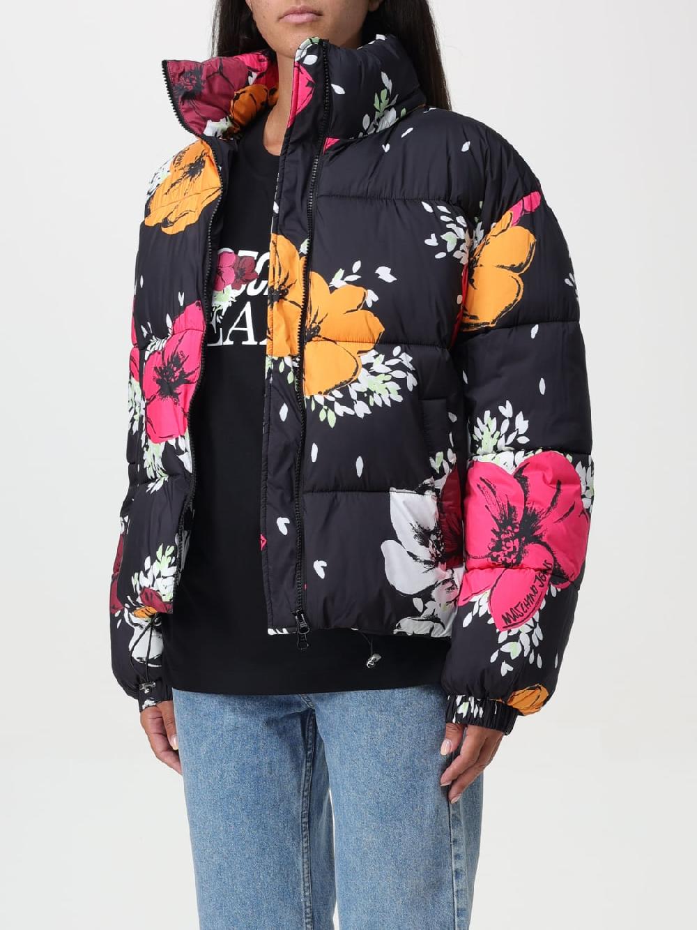 Giglio Piumino Imbottito Floreale Moschino Jeans
