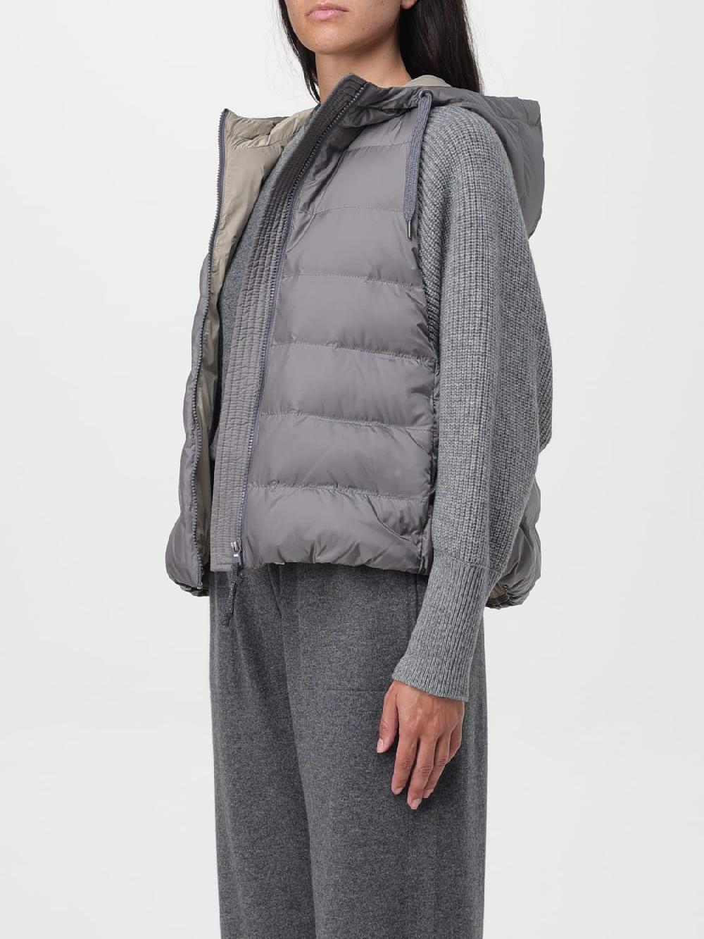 Giglio Piumino In Nylon E Lana Brunello Cucinelli