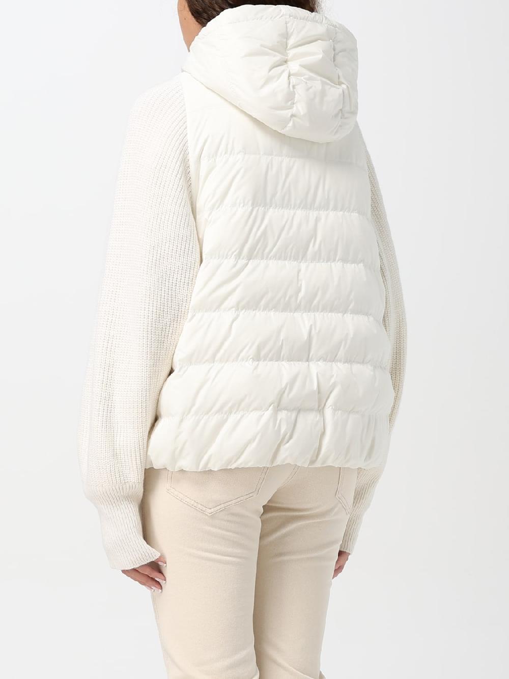 Giglio Piumino In Nylon E Lana Brunello Cucinelli